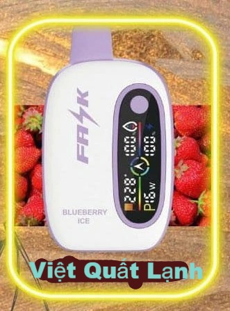 Fask 16000 Hơi - Việt Quất Lạnh (50mg) – Pod 1 Lần