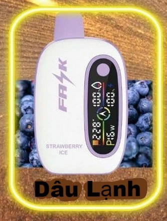 Fask 16000 Hơi - Dâu Lạnh (50mg) – Pod 1 Lần
