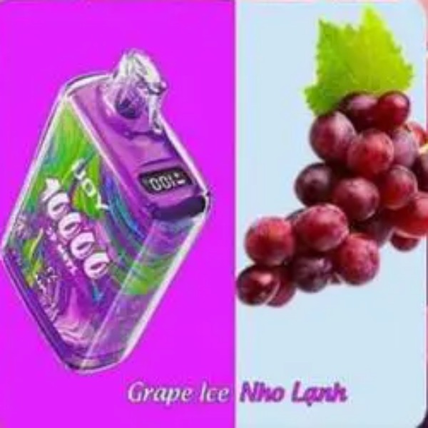 Ijoy Boom SD 10000 Hơi Nho Lạnh (50mg) – Pod 1 Lần