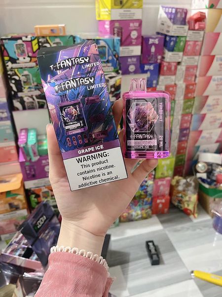 T – Fantasy Limited 10000 Hơi Nho Lạnh (50mg) – Pod 1 Lần
