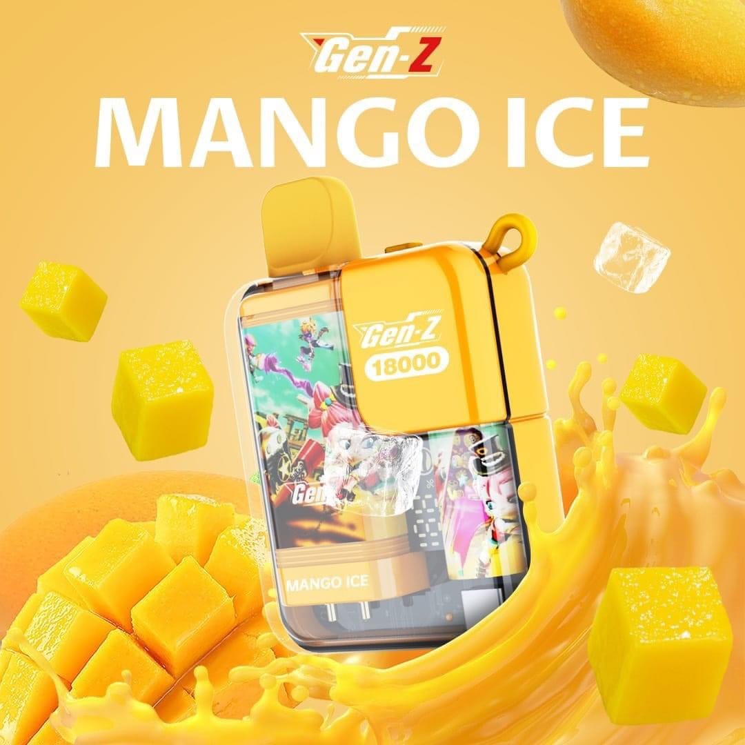Gen-Z 18000 Hơi Xoài Lạnh (50mg) – Pod 1 Lần