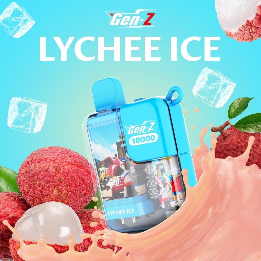 Gen-Z 18000 Hơi Vải Lạnh (50mg) – Pod 1 Lần