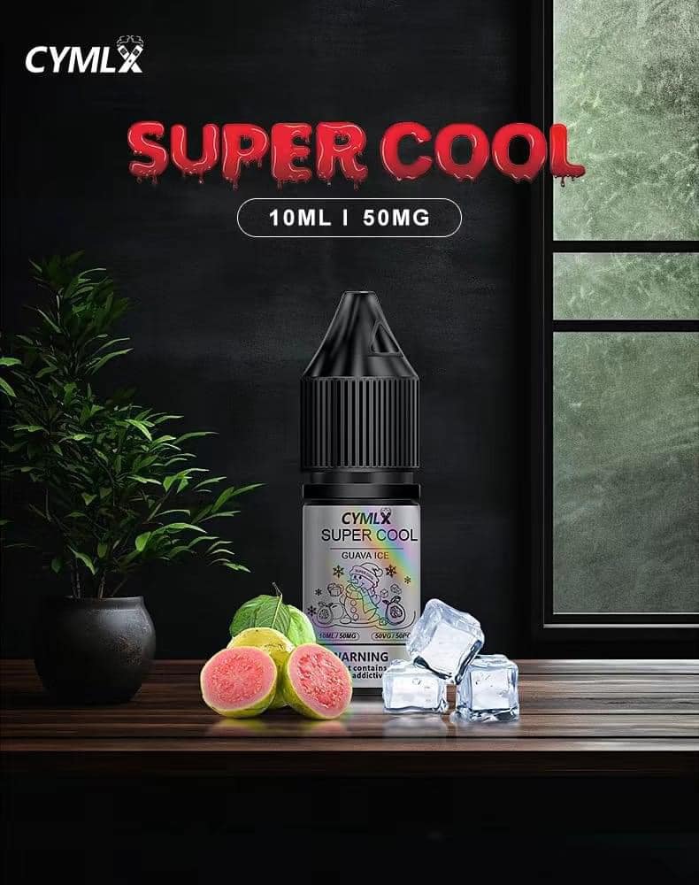 Cymlx Super Cool Ổi Lạnh Saltnic (10ml / 50mg)