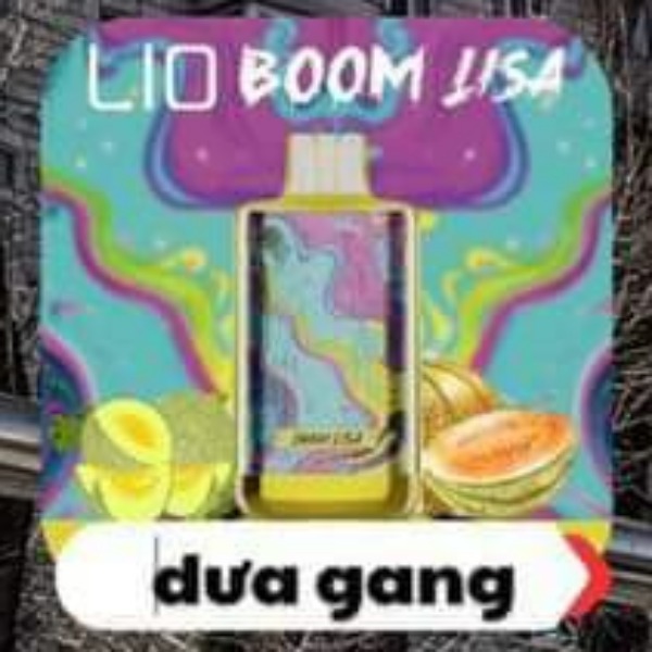 LIO BOOM Lisa 10000 Hơi Dưa Gang Lạnh (50mg) – Pod 1 Lần
