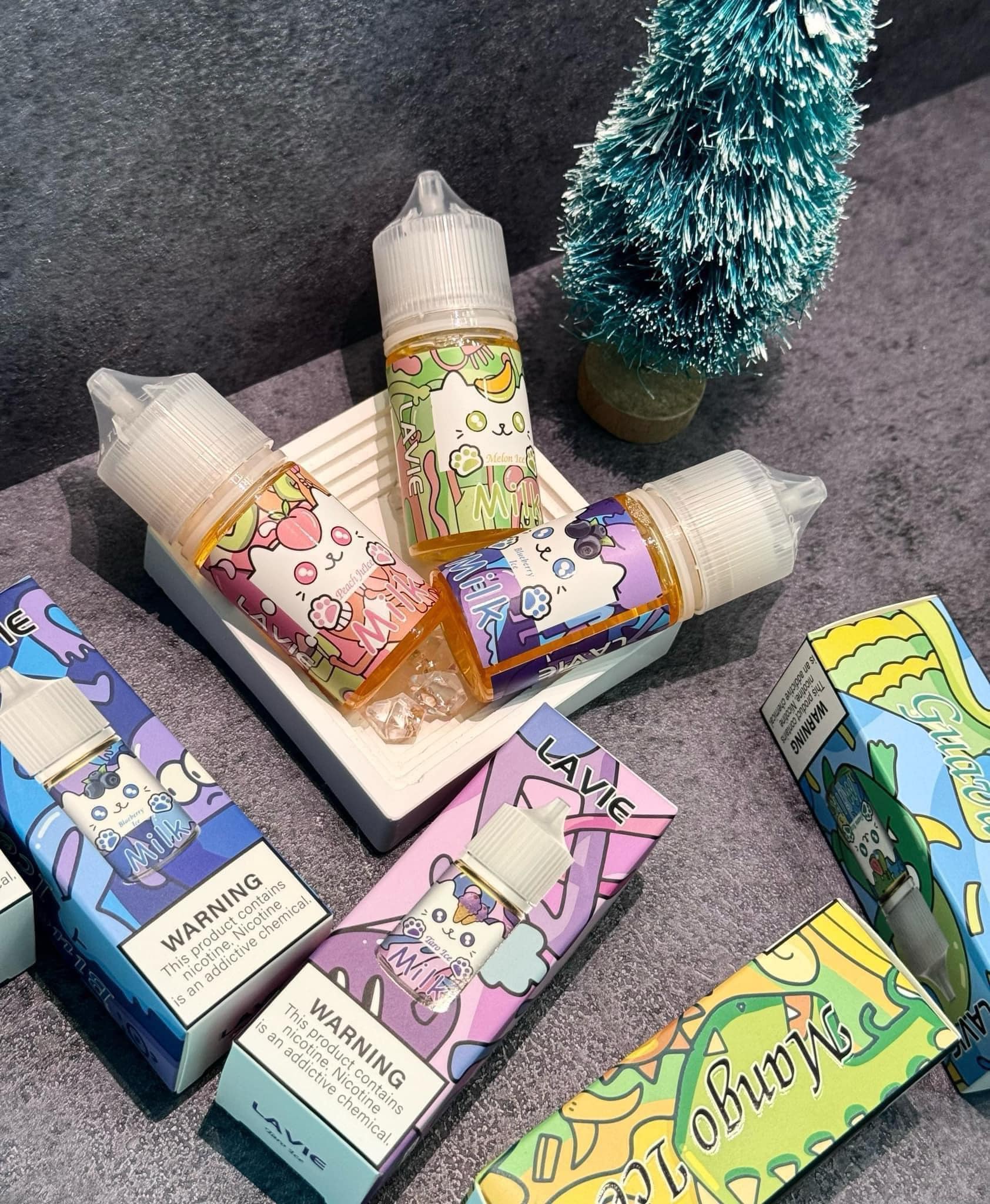 Lavie Milk Taro Ice Khoai Môn Lạnh Saltnic (30ml / 50mg)