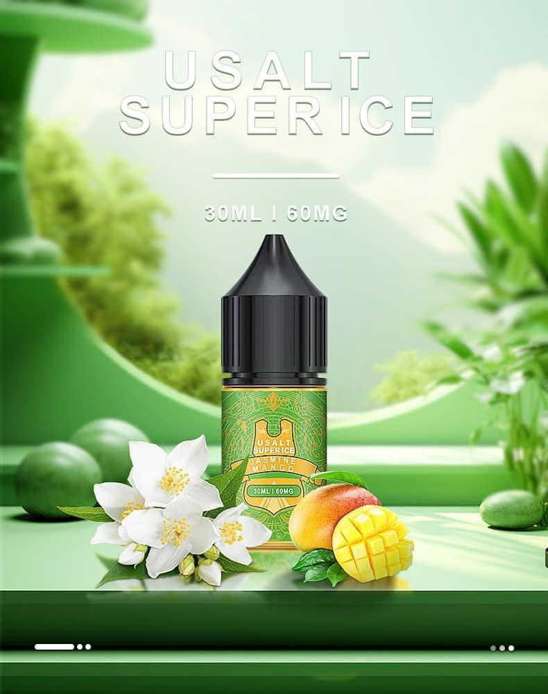 Usalt Super Ice Jasmine Mango Xoài Hoa Nhài Saltnic (30ml / 60mg)