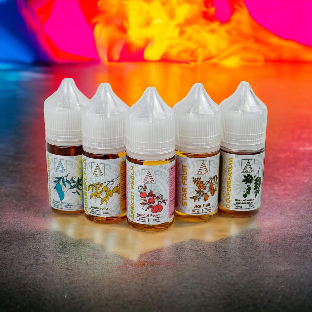 Amigo Green Mango Xoài Xanh Saltnic (30ml / 30mg / 60mg)