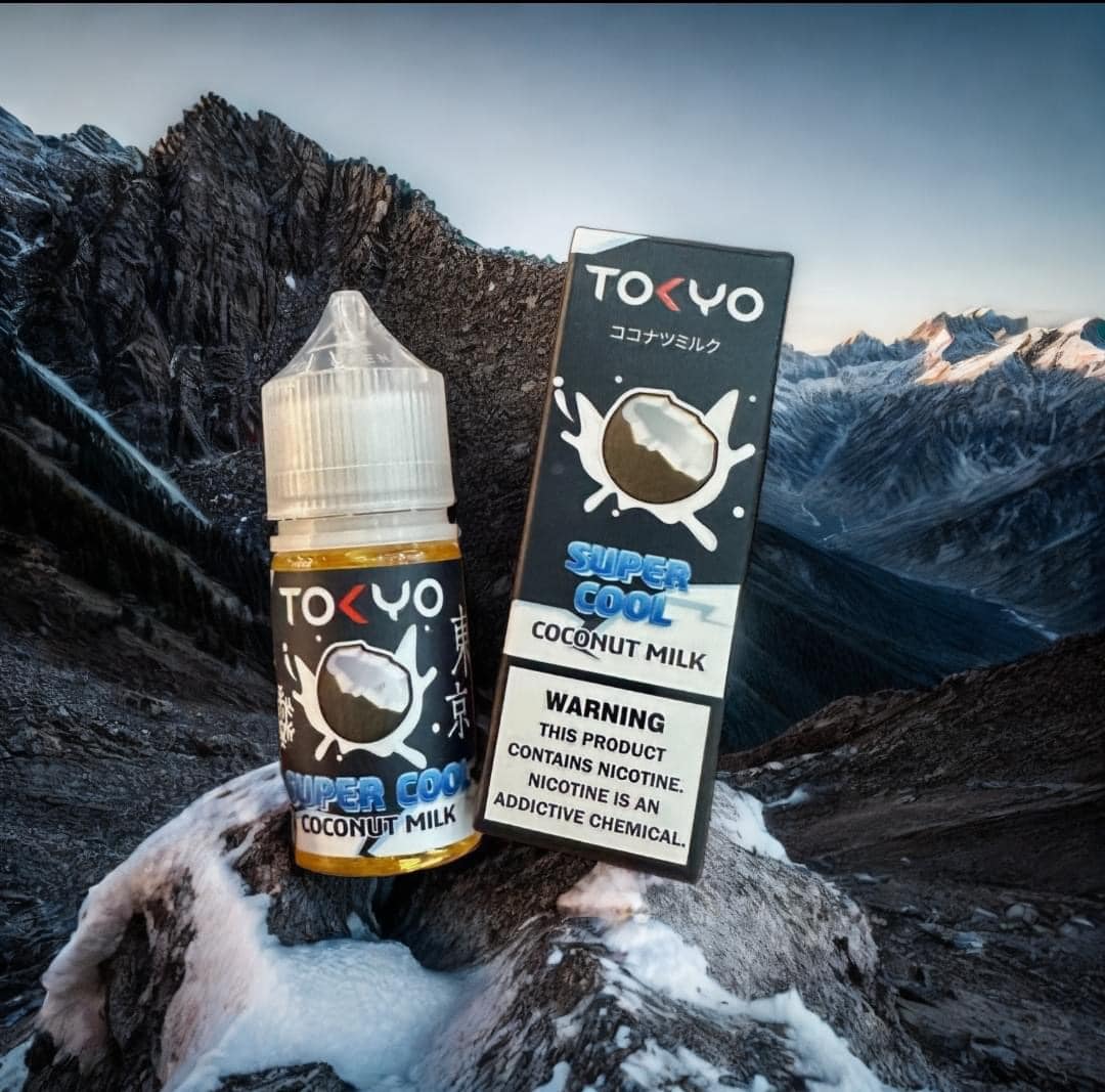 Tokyo Super Cool Sữa Dừa Saltnic (30ml / 35mg / 50mg)