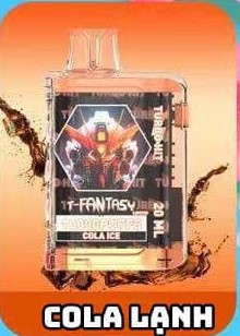 T – Fantasy Limited 10000 Hơi Coca Cola Lạnh (50mg) – Pod 1 Lần