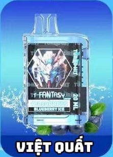 T – Fantasy Limited 10000 Hơi Việt Quất Lạnh (50mg) – Pod 1 Lần