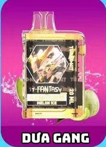 T – Fantasy Limited 10000 Hơi Dưa Gang Lạnh (50mg) – Pod 1 Lần