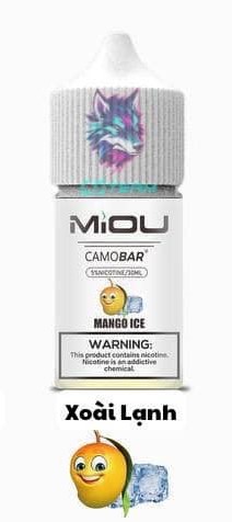 MiOU Camobar Juice Xoài Lạnh Saltnic (30ml / 50mg)