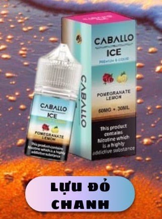 Caballo Ice Lựu Đỏ Chanh Saltnic (30ml / 60mg)