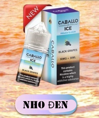 Caballo Ice Nho Đen Saltnic (30ml / 60mg)