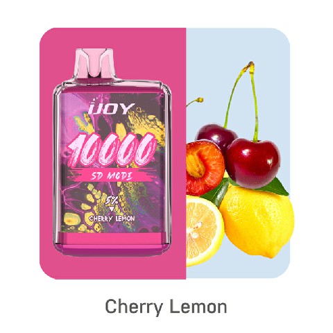 Ijoy Boom SD 10000 Hơi Cherry Chanh (50mg) – Pod 1 Lần