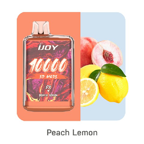 Ijoy Boom SD 10000 Hơi Đào Chanh (50mg) – Pod 1 Lần