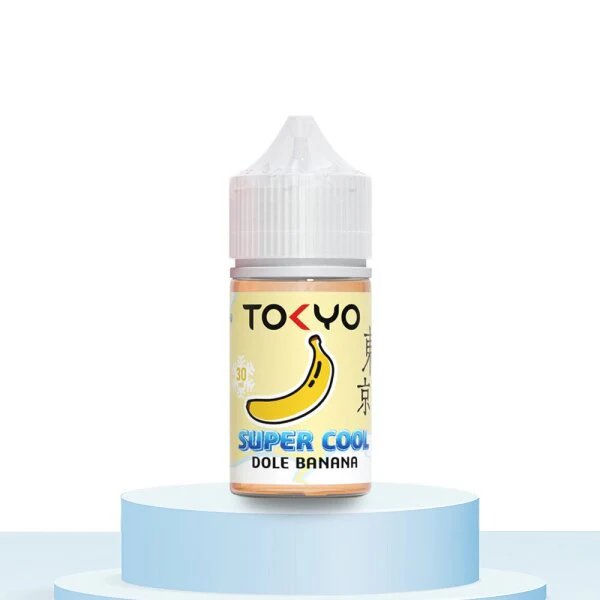 Tokyo Super Cool Chuối Lạnh Saltnic (30ml / 35mg / 50mg)