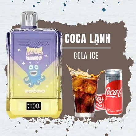 ATVS Warship 28000 Hơi Coca Cola Lạnh (50mg) – Pod 1 Lần