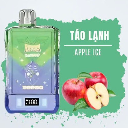 ATVS Warship 28000 Hơi Táo Lạnh (50mg) – Pod 1 Lần