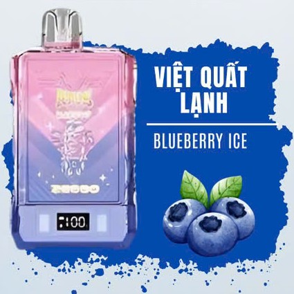 ATVS Warship 28000 Hơi Việt Quất Lạnh (50mg) – Pod 1 Lần