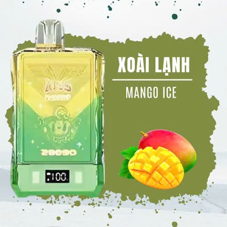 ATVS Warship 28000 Hơi Xoài Lạnh (50mg) – Pod 1 Lần