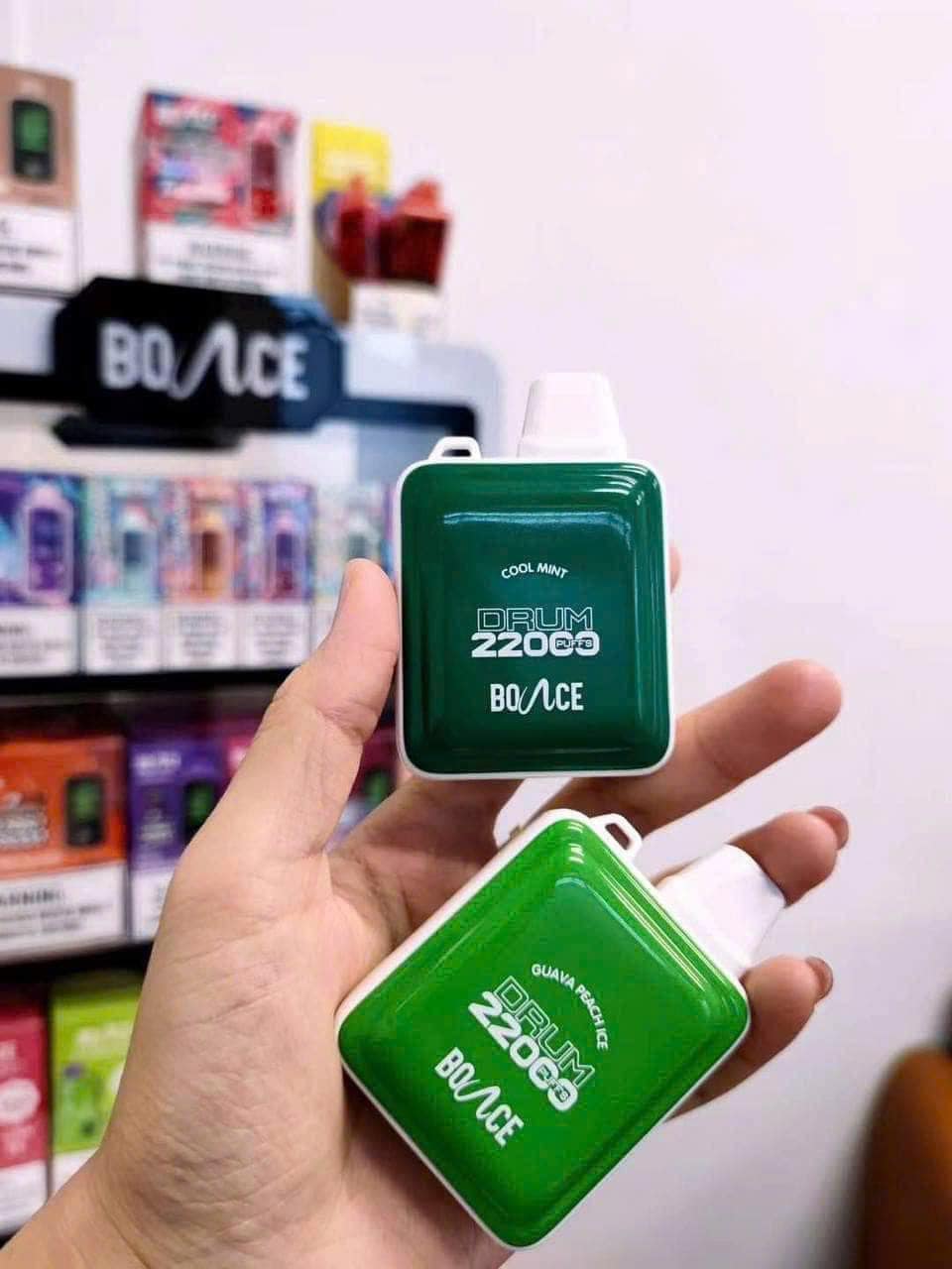 Bounce Drum 22000 Hơi Bạc Hà Lạnh (50mg) – Pod 1 Lần