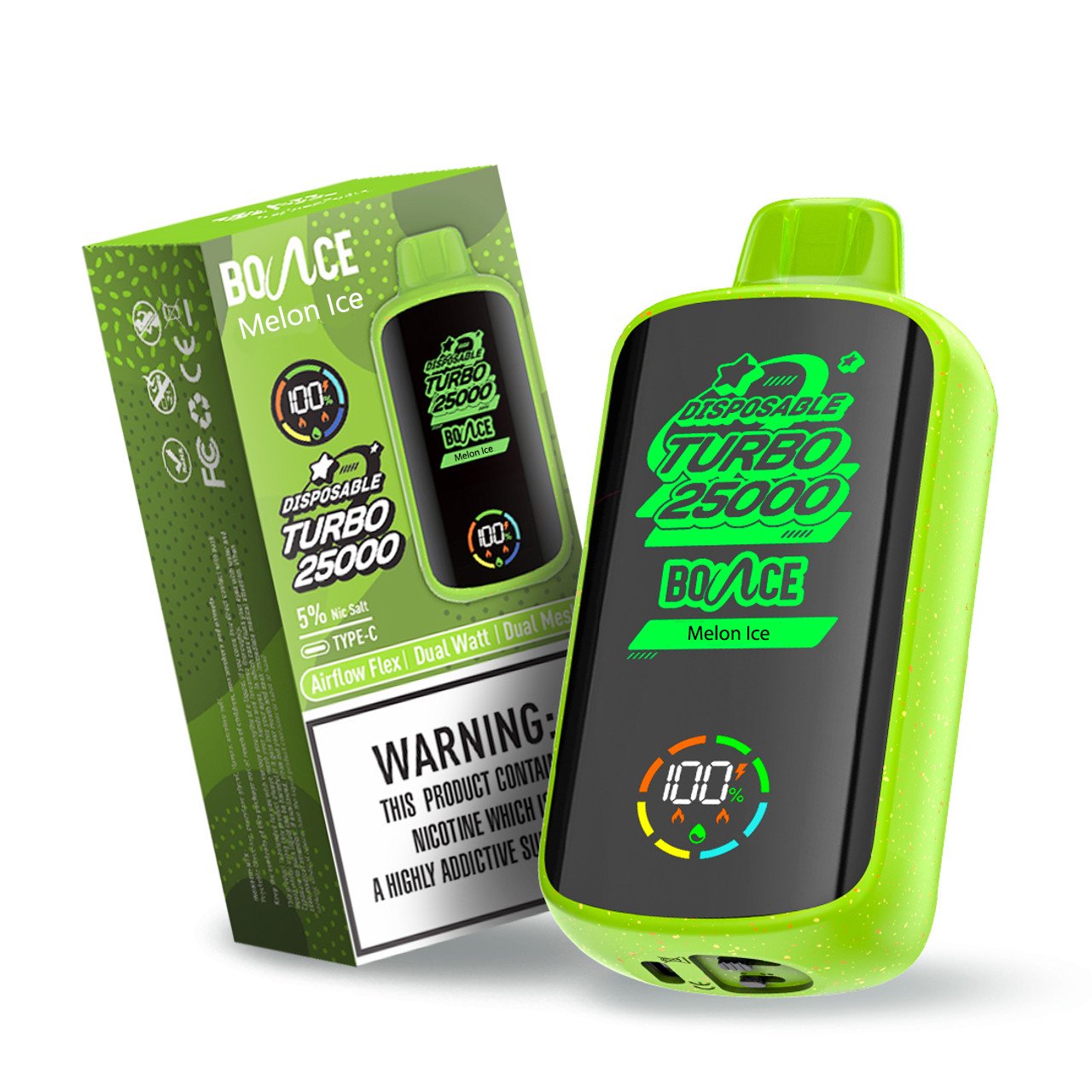 Turbo 25000 Hơi Dưa Gang Lạnh (50mg) – Pod 1 Lần