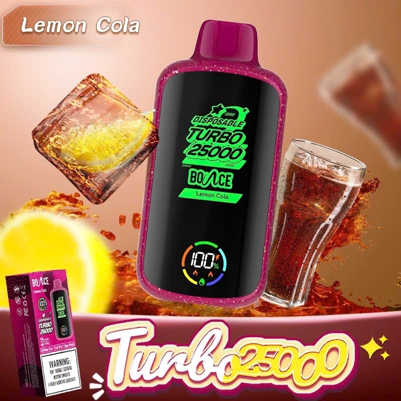 Turbo 25000 Hơi Coca Cola Chanh (50mg) – Pod 1 Lần