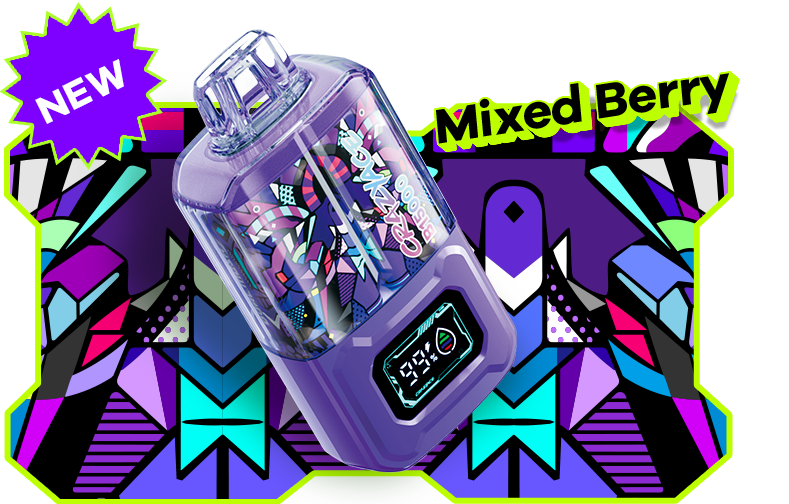 Crazyace B15000 15000 Hơi Hỗn Hợp Quả Mọng (50mg) – Pod 1 Lần