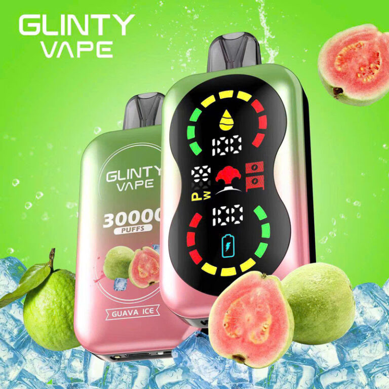 Glinty Vape 30000 Hơi Ổi Lạnh (50mg) – Pod 1 Lần