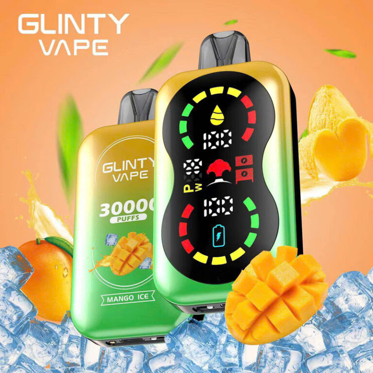Glinty Vape 30000 Hơi Xoài Lạnh (50mg) – Pod 1 Lần