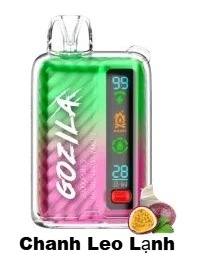 Keystone Gozila 25000 Hơi Chanh Leo Lạnh (50mg) - Pod 1 lần