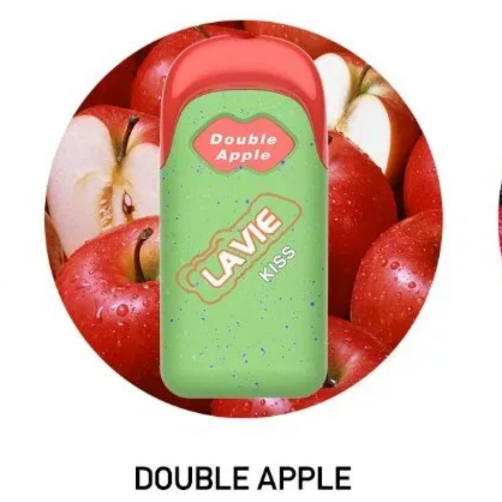 Lavie Kiss 12000 Hơi Double Táo (50mg) – Pod 1 Lần