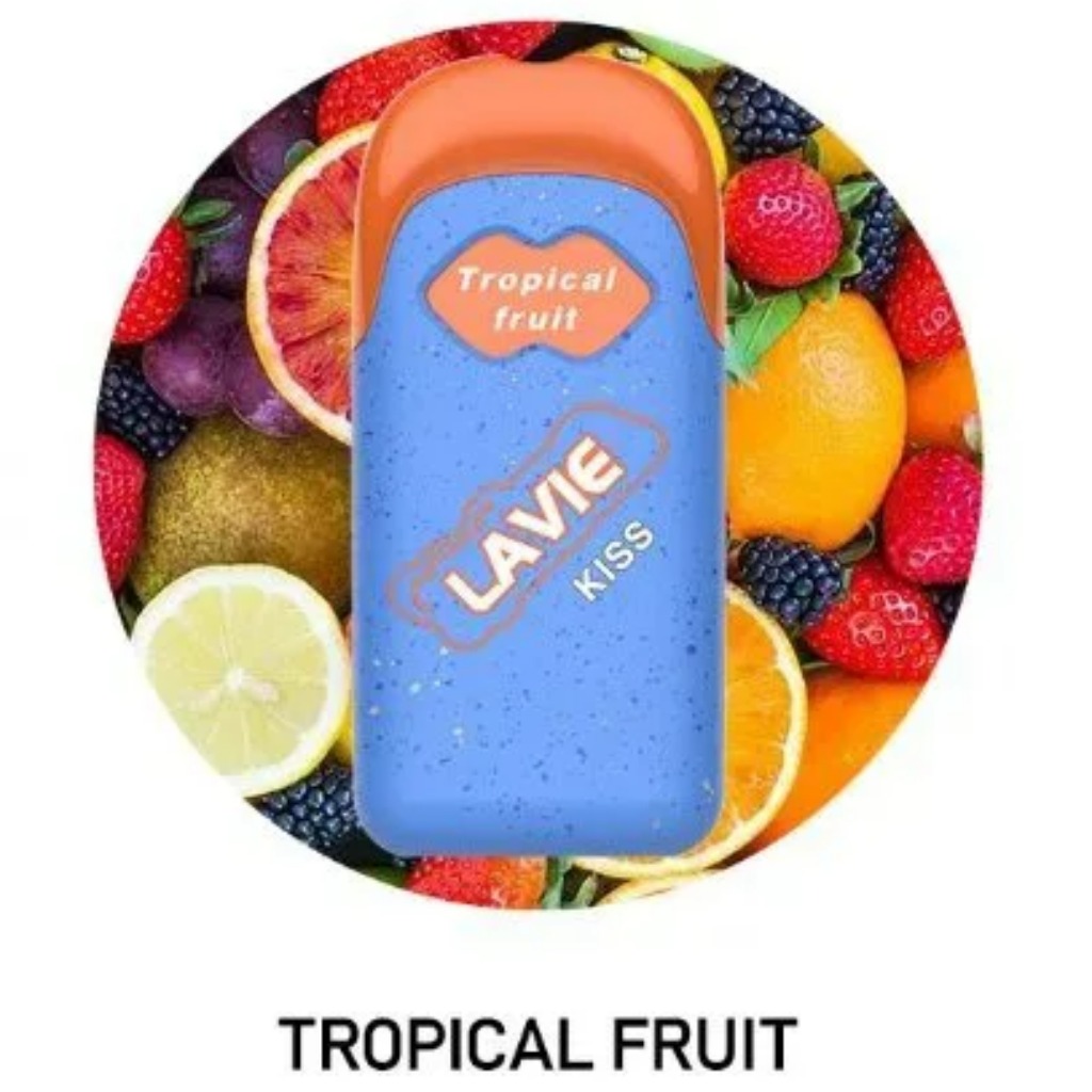 Lavie Kiss 12000 Hơi Trái Cây Nhiệt Đới (50mg) – Pod 1 Lần