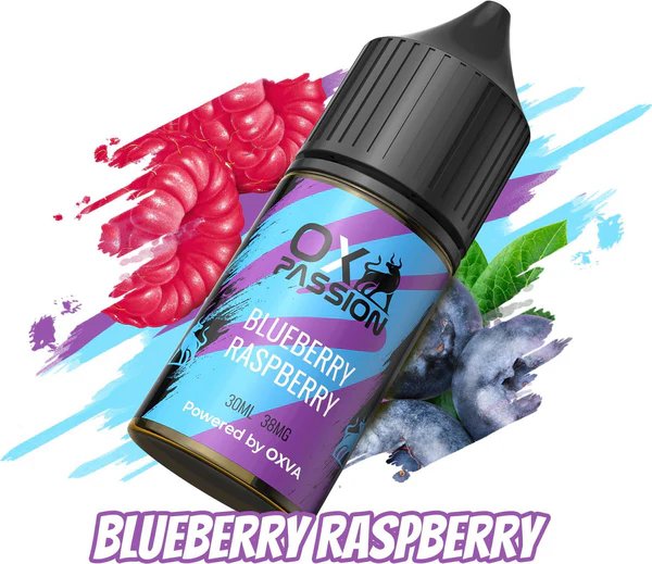 Oxva Ox Passion Mâm Xôi Việt Quất Saltnic (30ml / 38mg / 58mg)
