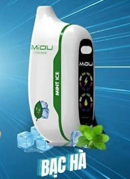 MiOU V5 Camobar 18000 Hơi Bạc Hà Lạnh (50mg) – Pod 1 Lần