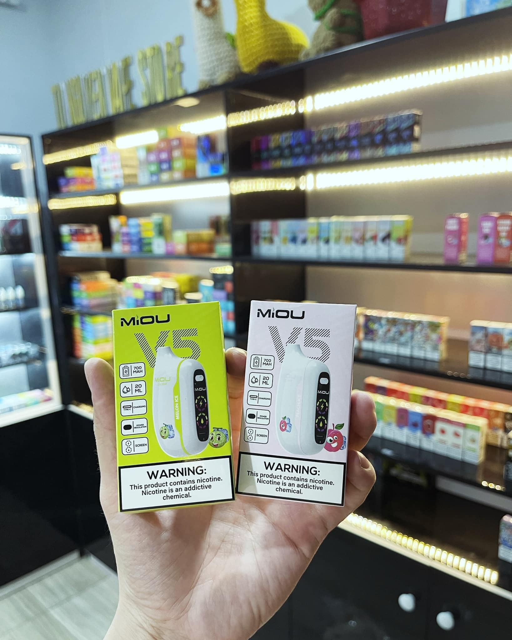 MiOU V5 Camobar 18000 Hơi Dưa Gang Lạnh (50mg) – Pod 1 Lần