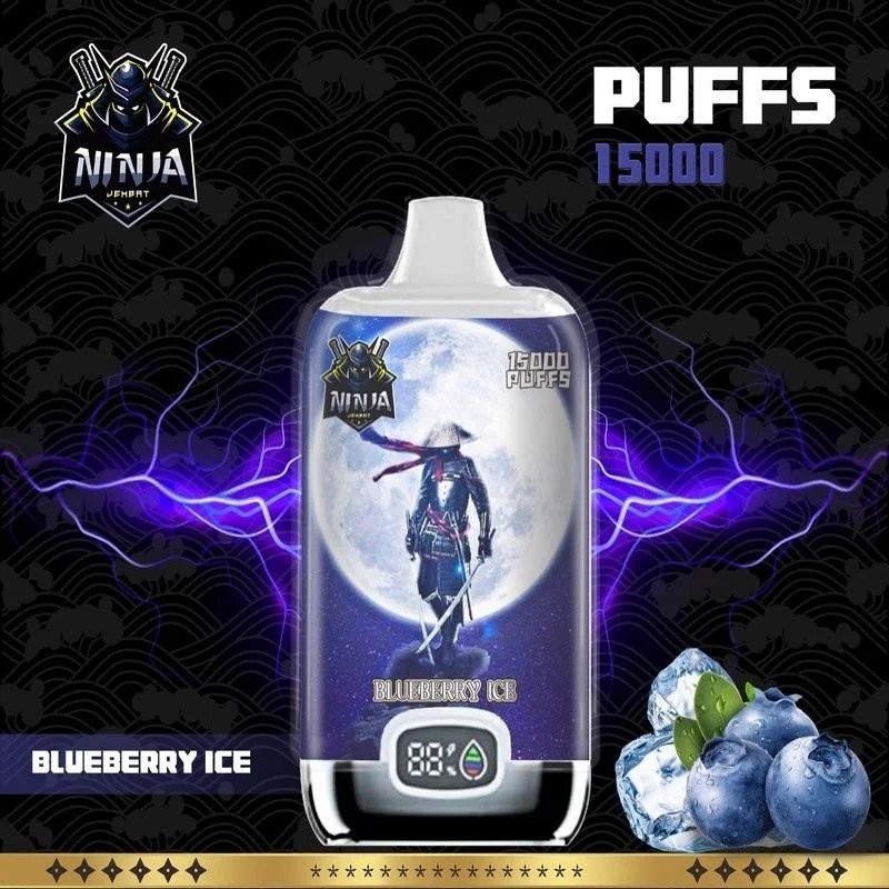 Ninja 15000 Hơi Việt Quất Lạnh (50mg) – Pod 1 Lần