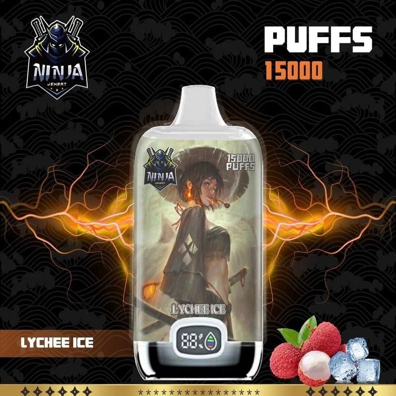 Ninja 15000 Hơi Vải Lạnh (50mg) – Pod 1 Lần