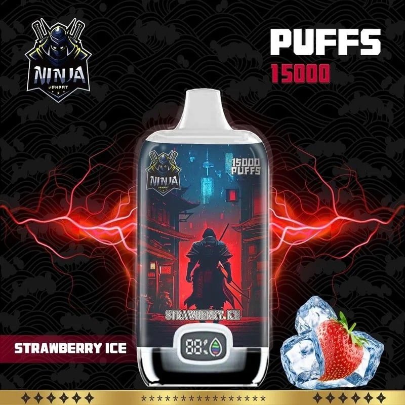 Ninja 15000 Hơi Dâu Lạnh (50mg) – Pod 1 Lần