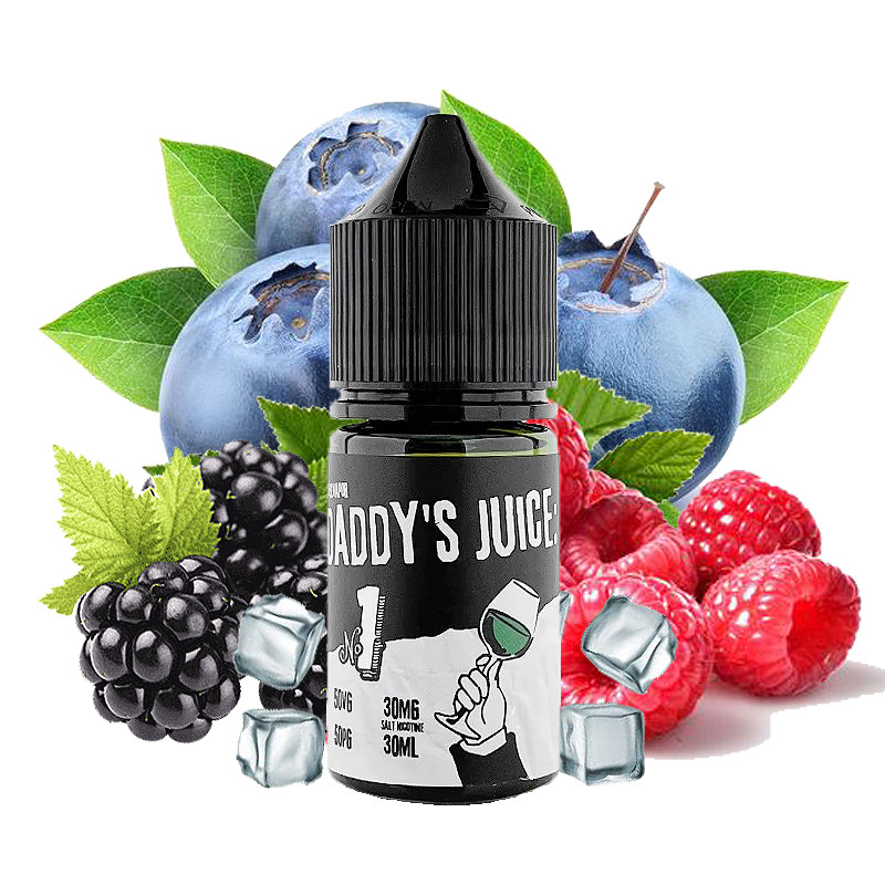 Daddy's Juice No.1 Blueberry Raspberry Saltnic (30ml/30mg/50mg)