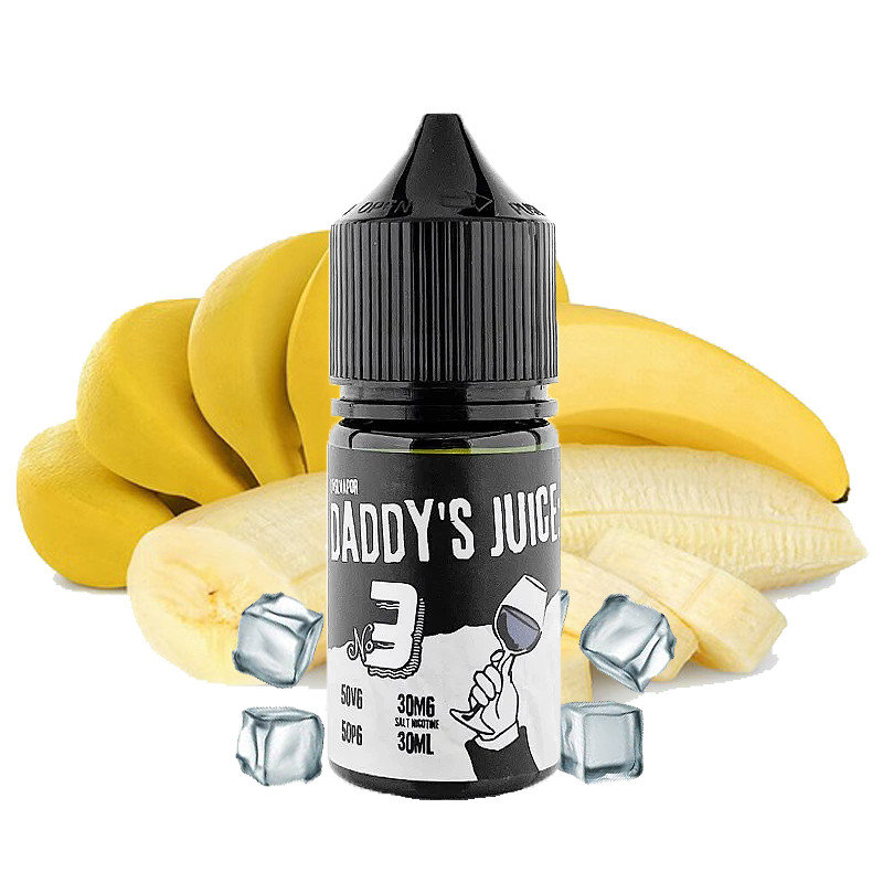 Daddy's Juice No.3 Banana Milk Saltnic (30ml/30mg/50mg)