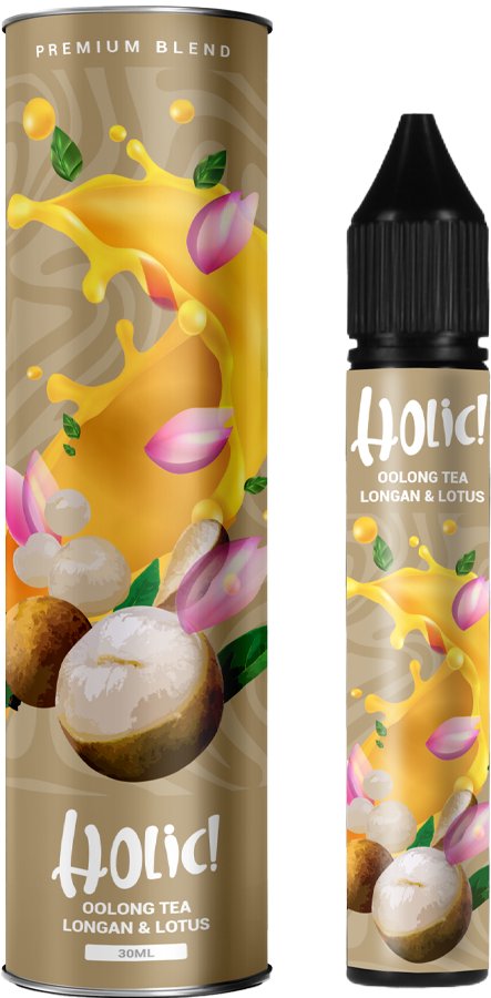 Holic Premium Trà Ô Long Sen Nhãn Saltnic (30ml / 30mg / 50mg)