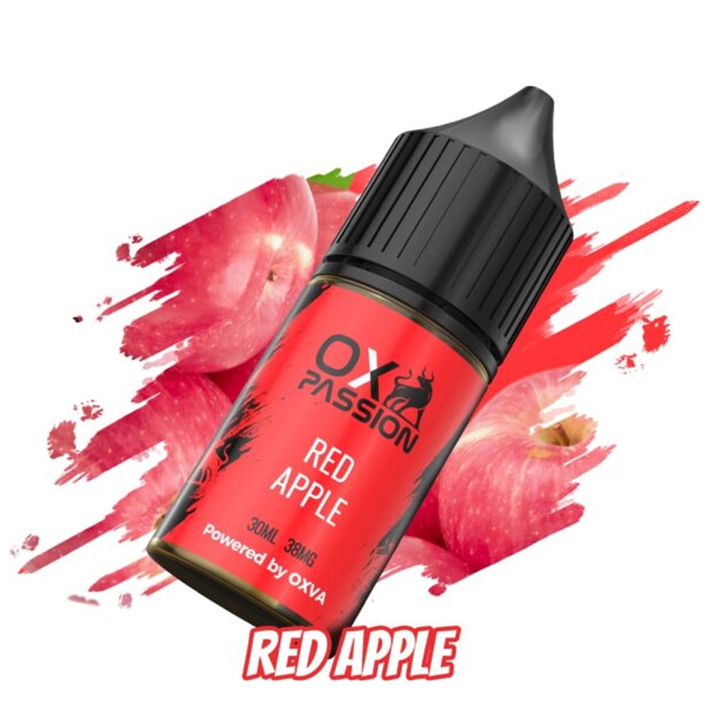 Oxva Ox Passion Táo Đỏ Saltnic (30ml / 38mg / 58mg)