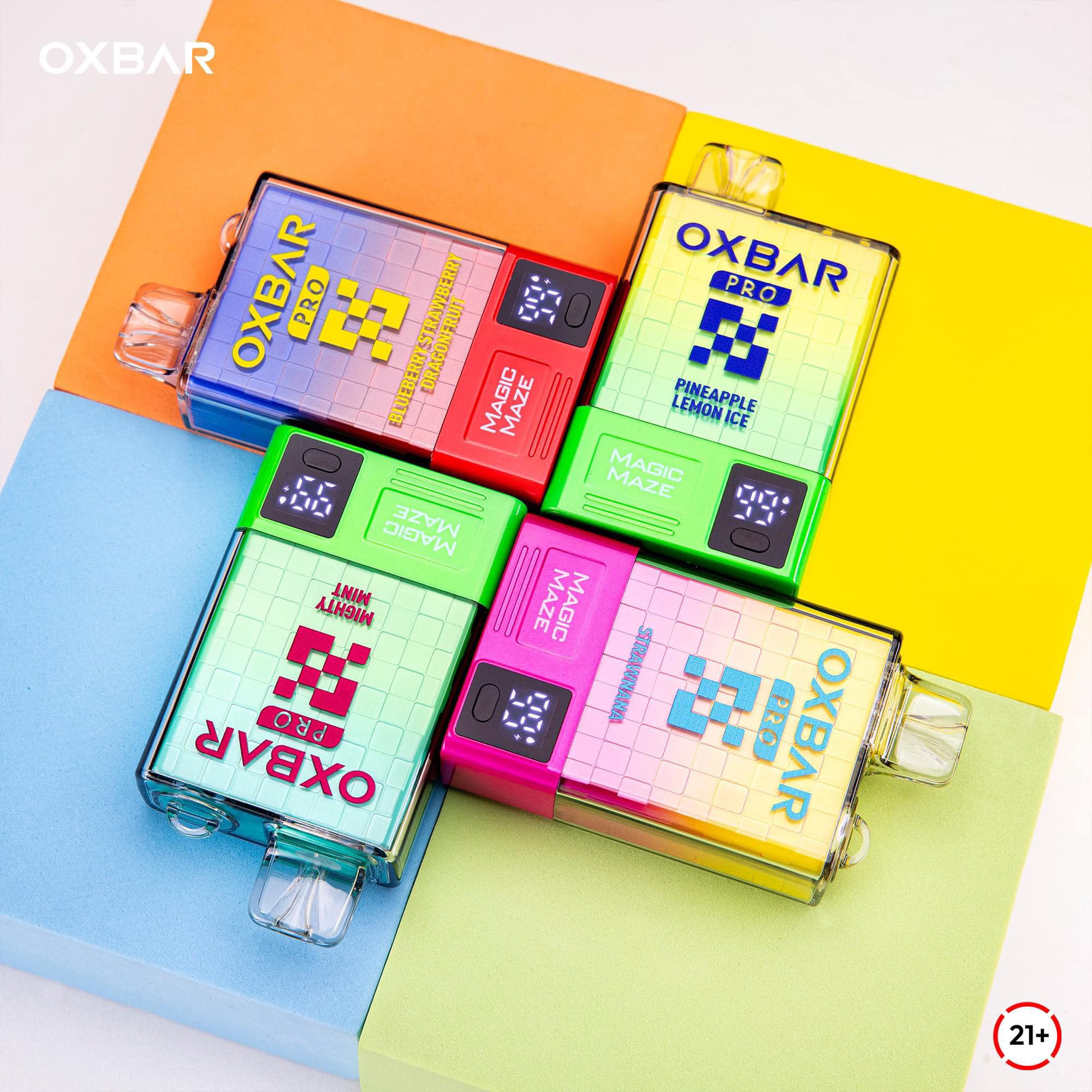 Oxbar Magic Maze Pro 10000 Hơi Bạc Hà Lạnh (50mg) – Pod 1 Lần