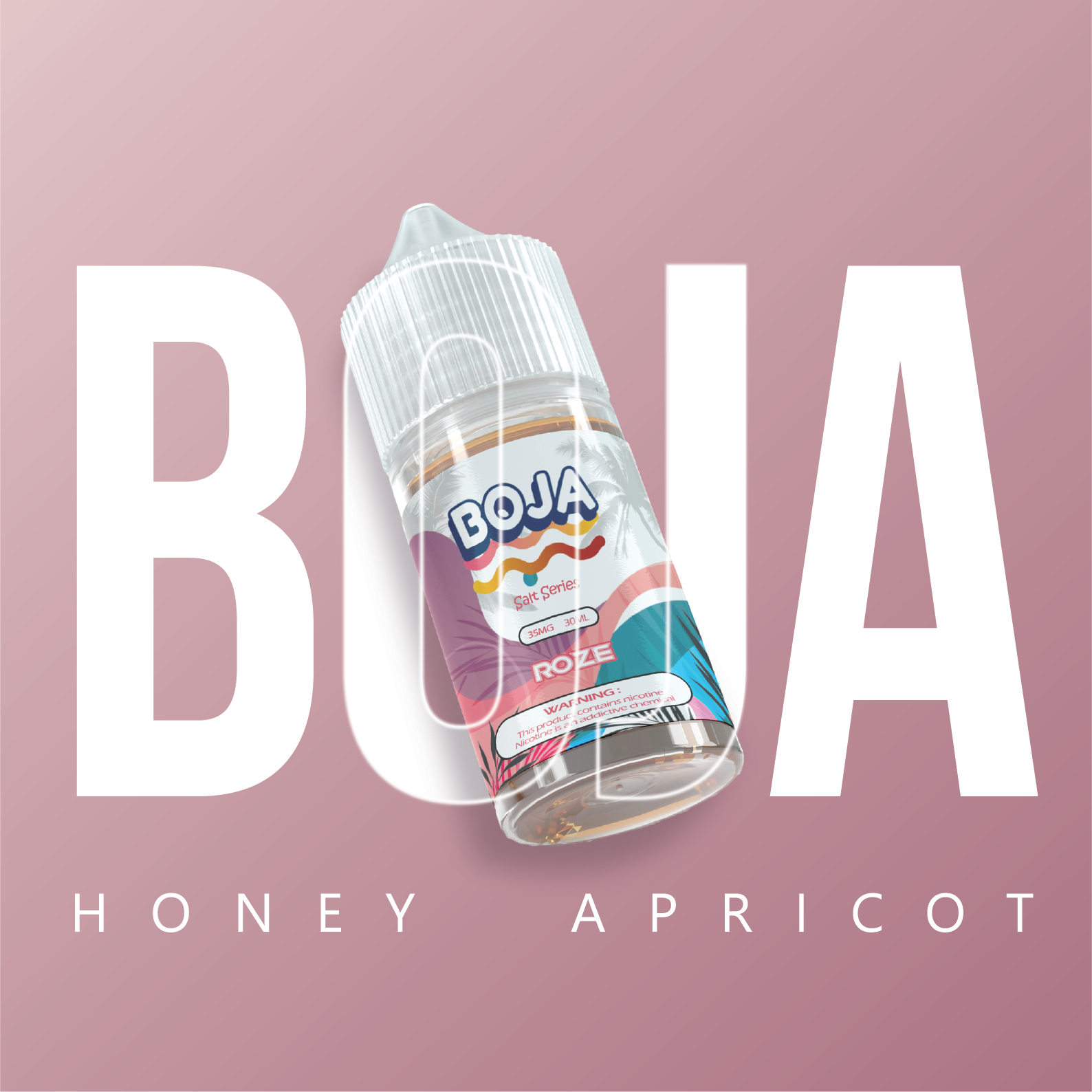 Boja Roze - Mơ Mật Ong Saltnic (30ml/35mg/50mg)