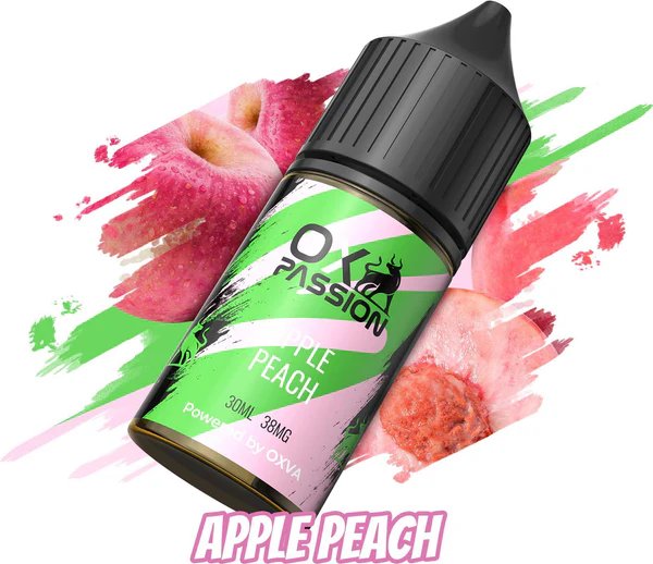 Oxva Ox Passion Táo Đào Saltnic (30ml / 38mg / 58mg)