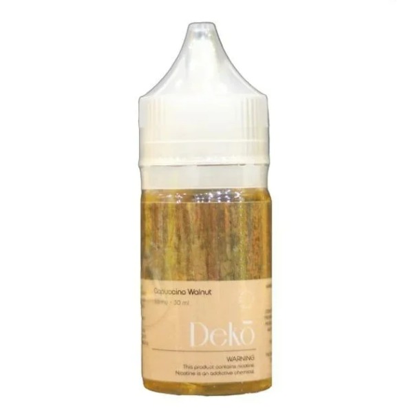 Deko CAPUCHINO ÓC CHÓ Saltnic (30ml / 30mg / 50mg)