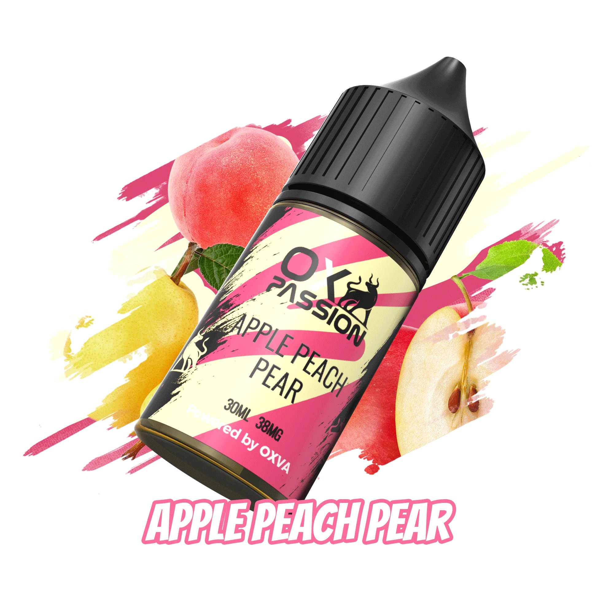 Oxva Ox Passion Táo Đào Lê Saltnic (30ml / 38mg / 58mg)