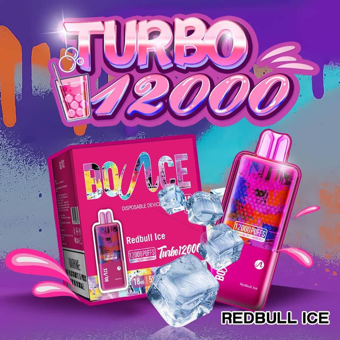 Turbo 12000 Hơi Tăng Lực Lạnh (50mg) – Pod 1 Lần